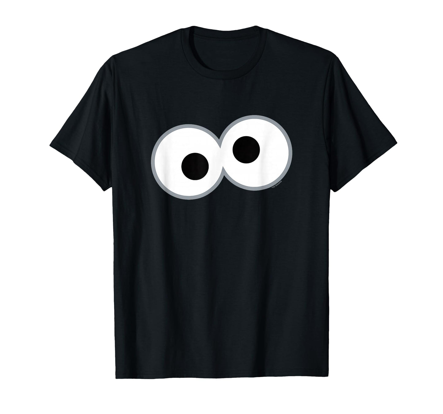 Sesame Street Cookie Monster Eyes Halloween Costume T-Shirt