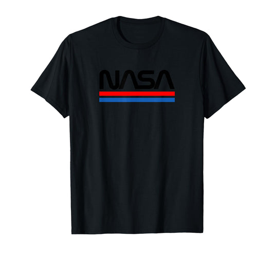 Retro NASA Worm Logo T-Shirt
