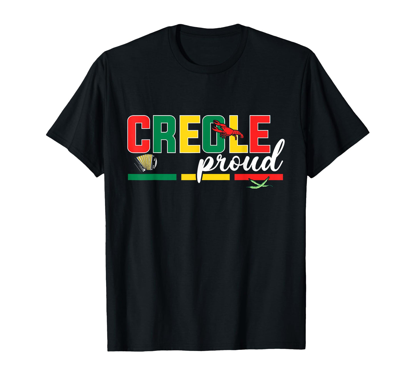 Zydeco Creole Proud of Zydeco Music Festivals Trail Rides T-Shirt