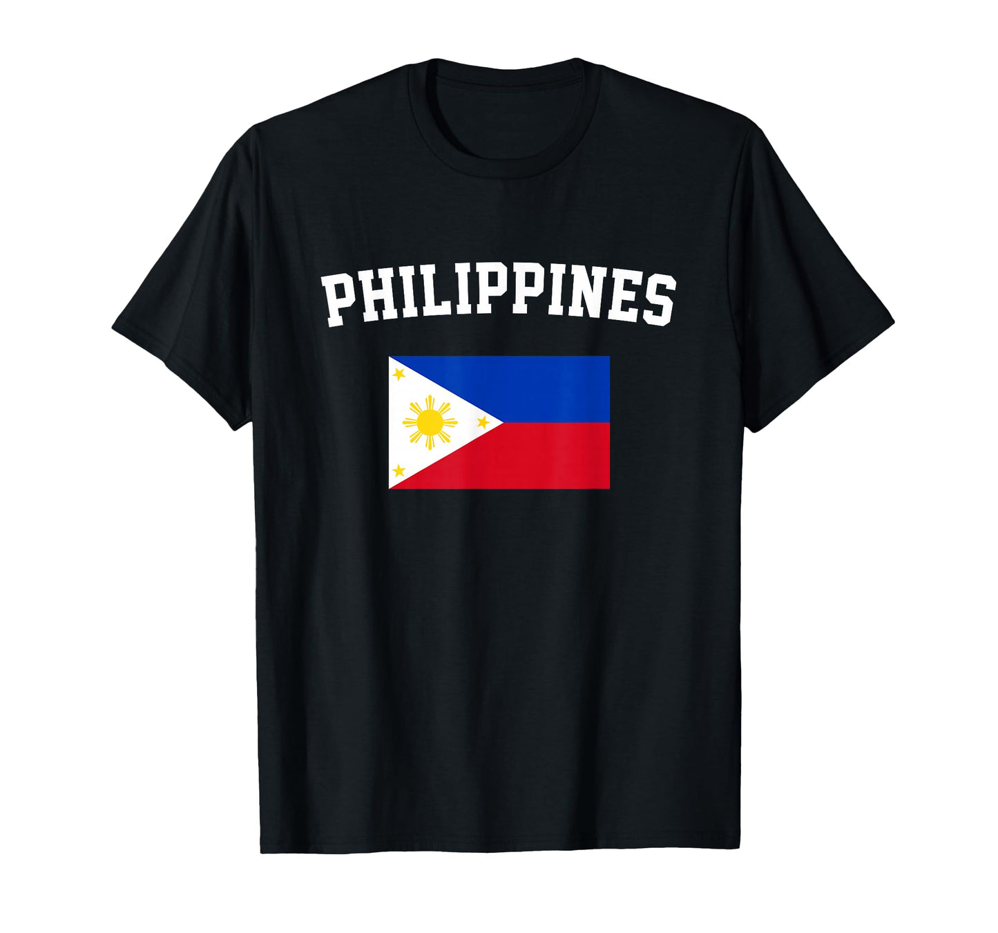 Filipino Pride Flag T-Shirt Philippines Shirt Great Gift Tee T-Shirt