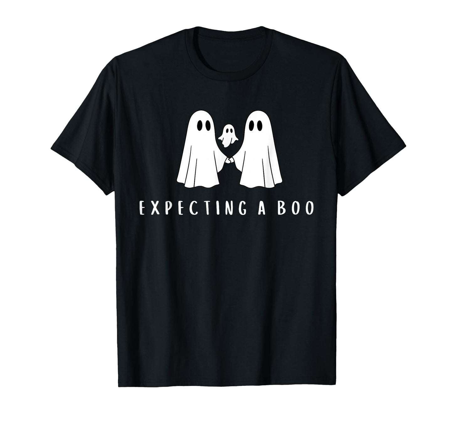 Funny Expecting a Boo Ghost Pregnancy Announcement Halloween T-Shirt