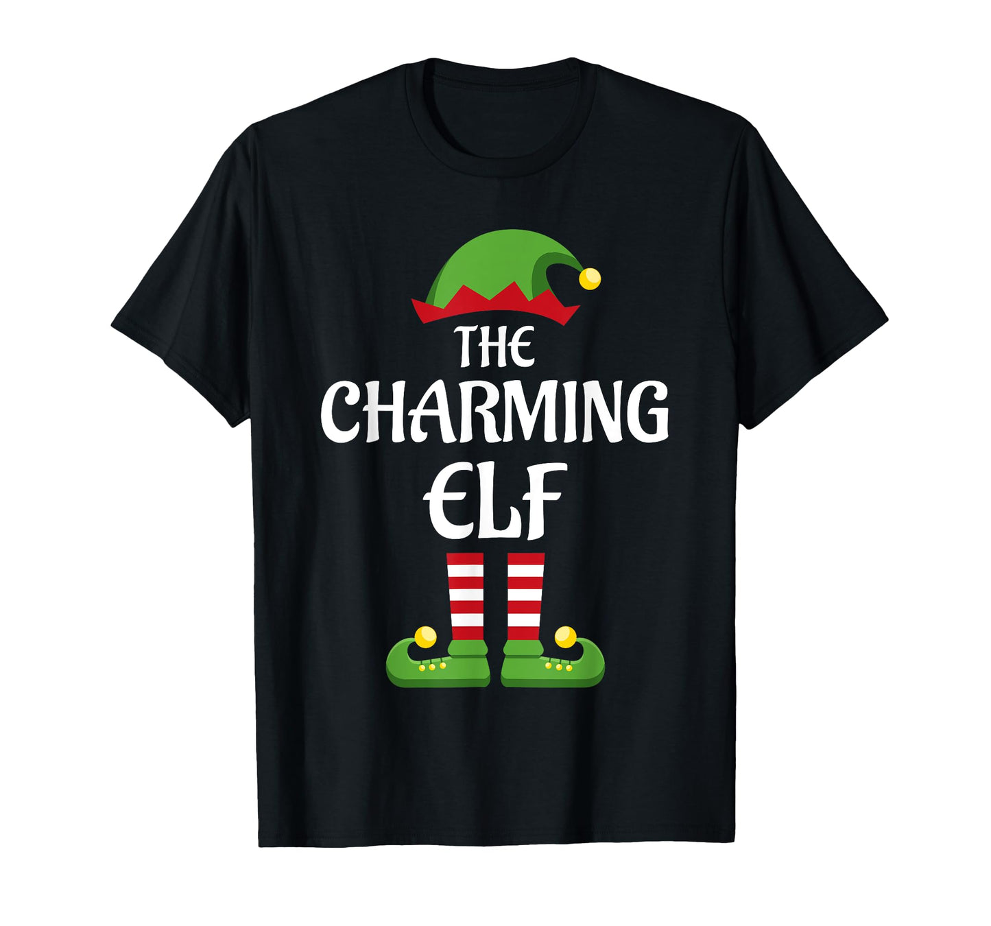 Charming Elf Family Matching Group Christmas T-Shirt