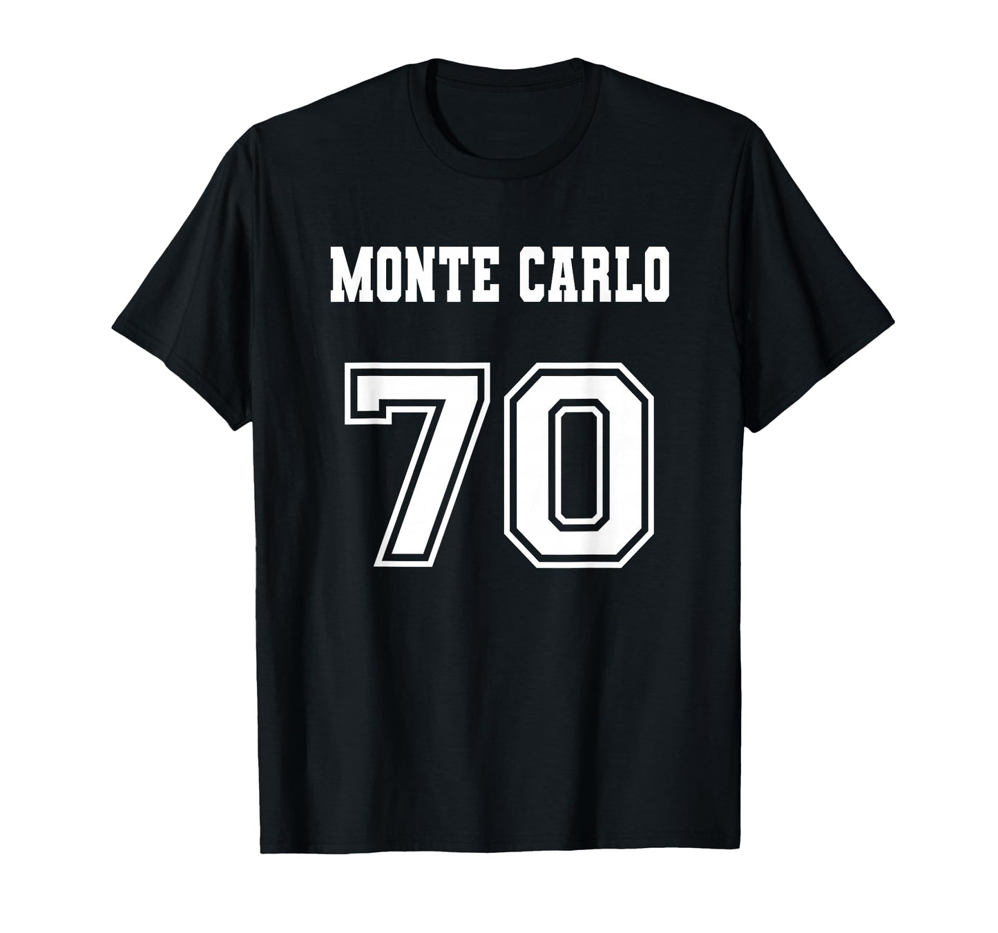 Jersey Style Monte Carlo 70 1970 Old School Muscle Car T-Shirt