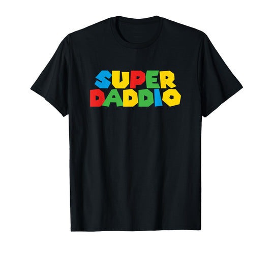 Fatherly Powers Unleashed - Gamer Super Dad From Wife & Kids T-Shirt