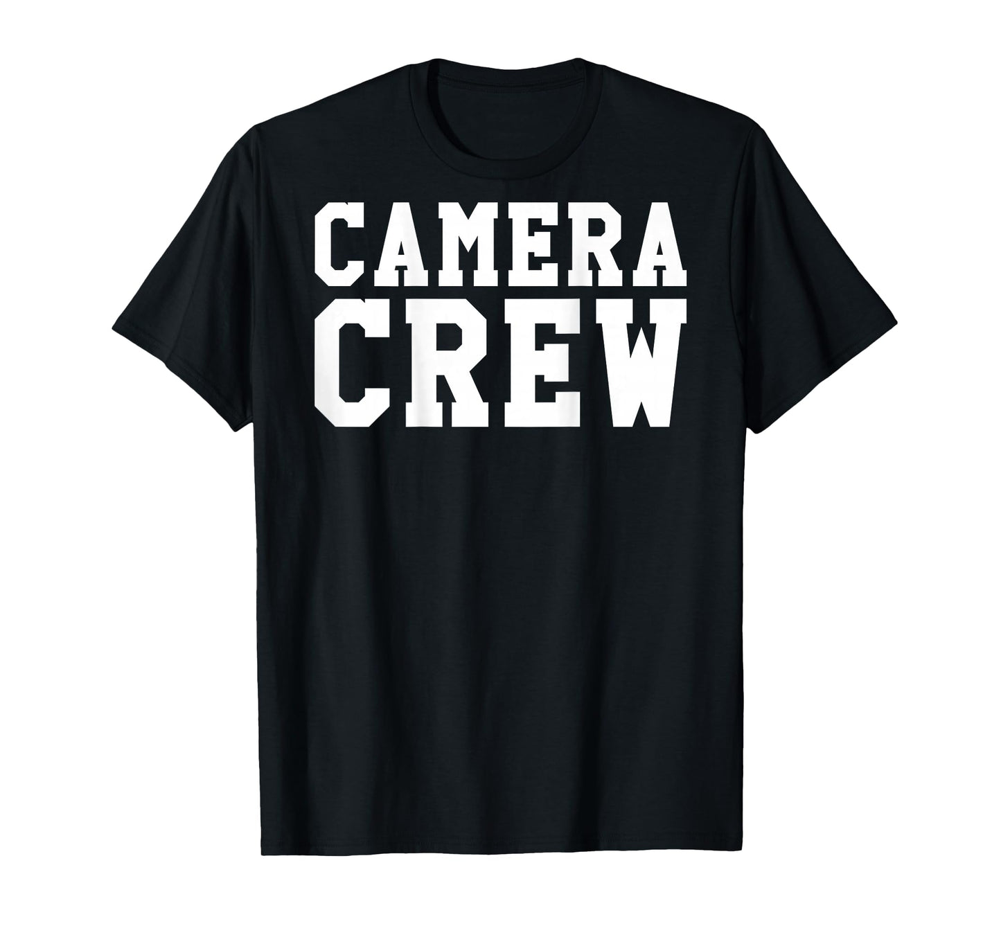 BACK ONLY Camera Crew TV Film Production Shirt T-Shirt