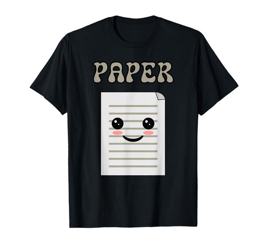 Rock Paper Scissors Easy Halloween Matching Group Costume T-Shirt