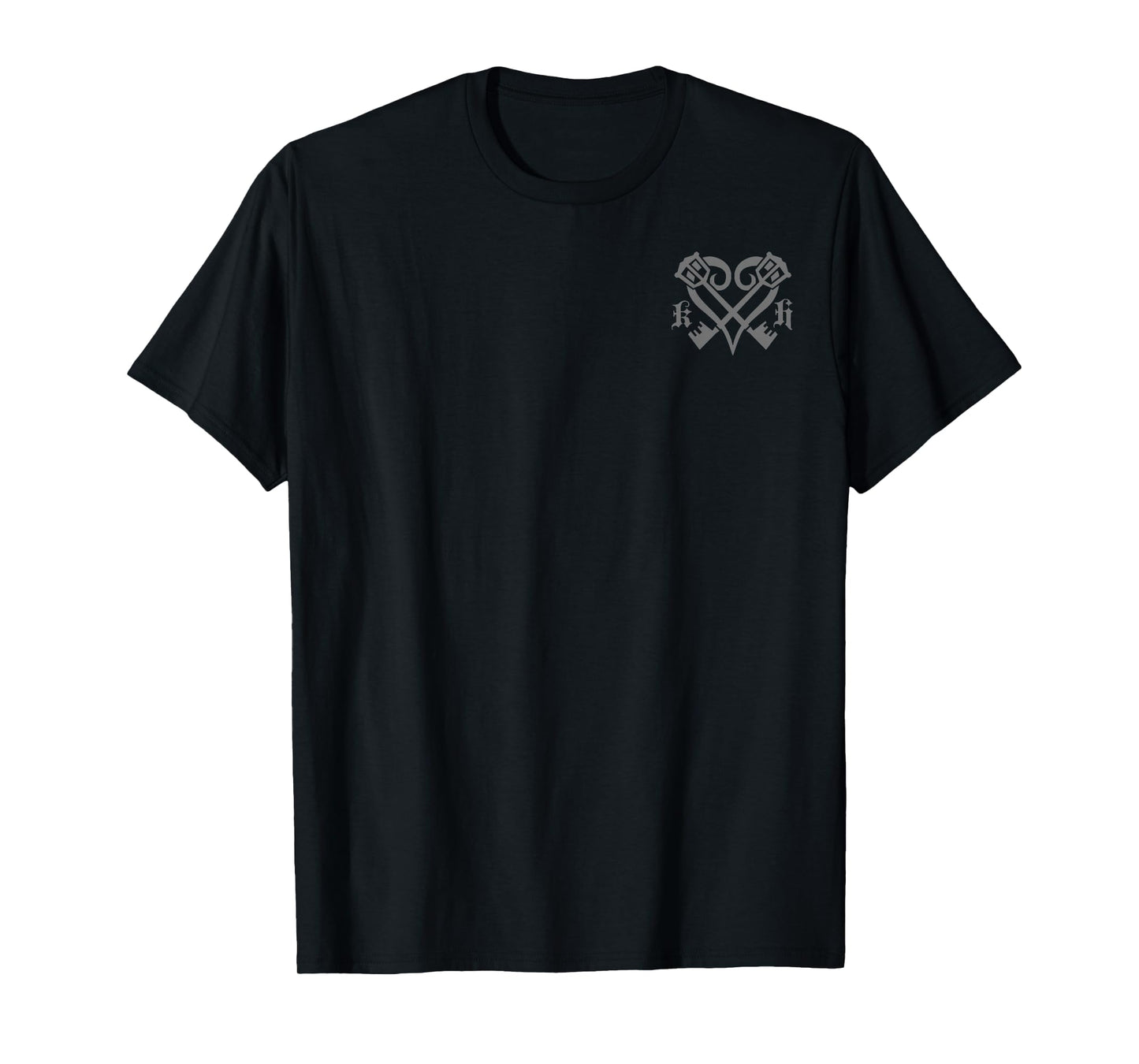 Disney Kingdom Hearts Crossed Keys Heart Pocket Vintage Icon T-Shirt