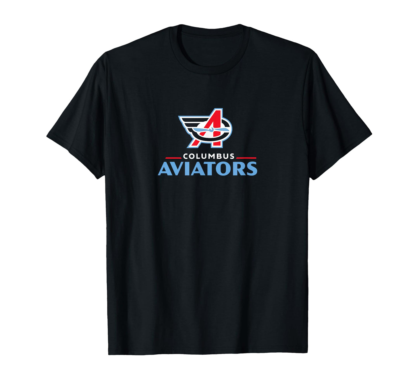 Columbus Aviators - Lockup Logo - United Football League T-Shirt