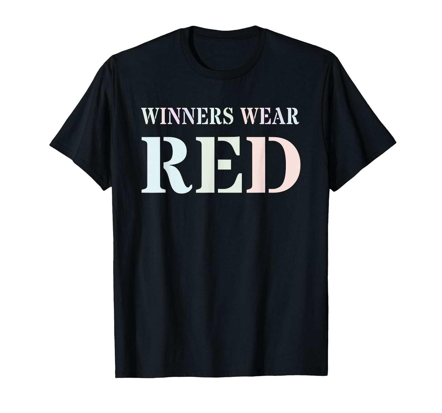 Bruh WINNERS WEAR RED Spirit Week War Game Team Building T-Shirt