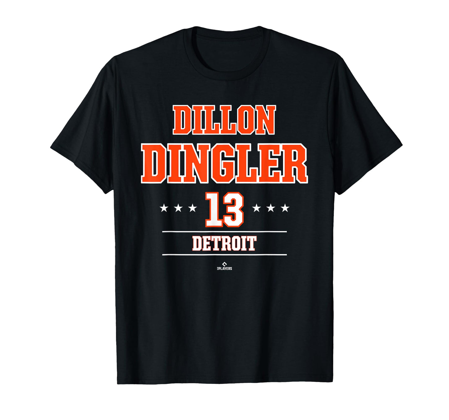 Baseball Star Dillon Dingler Detroit MLBPA T-Shirt