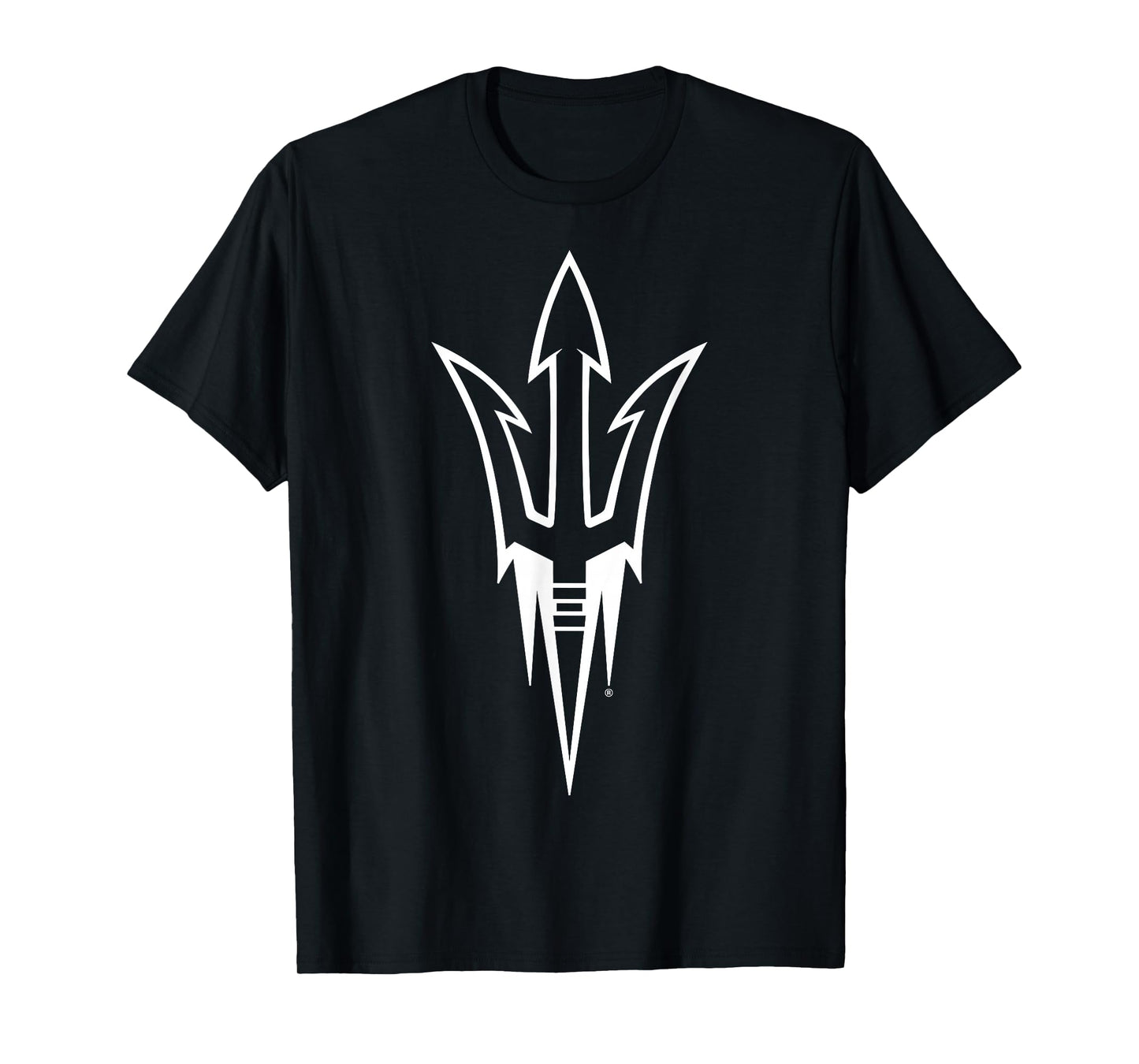Arizona State Sun Devils Two Tone Black Officially Licensed T-Shirt