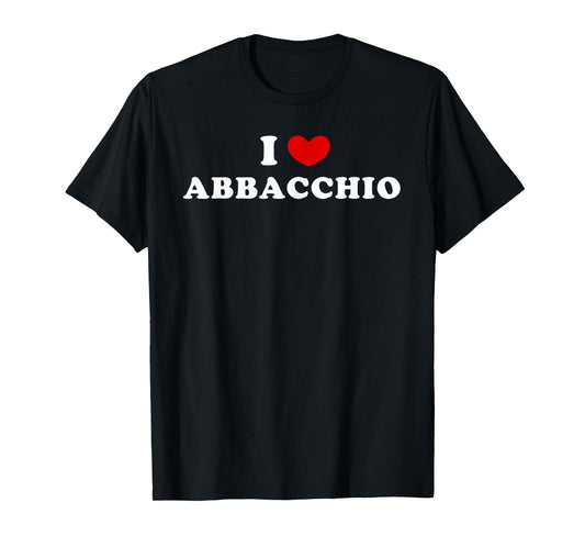 I Love Abbacchio, I Heart Abbacchio T-Shirt