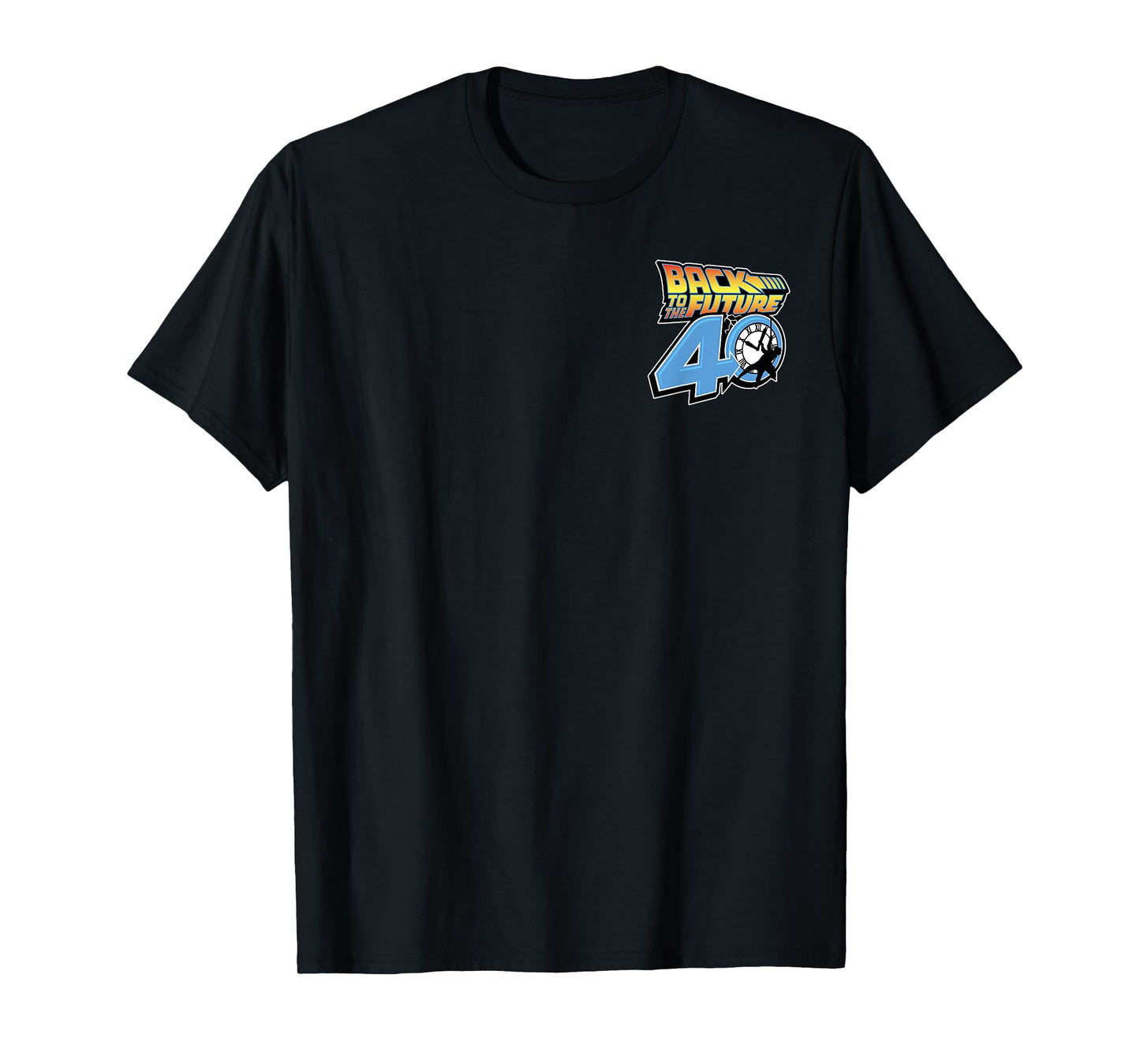 Back To The Future 40th Anniversary Video Game Style F&B T-Shirt