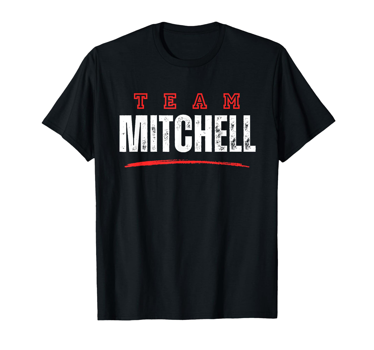 Team Mitchell Last Name Family Member Vintage Funny T-Shirt