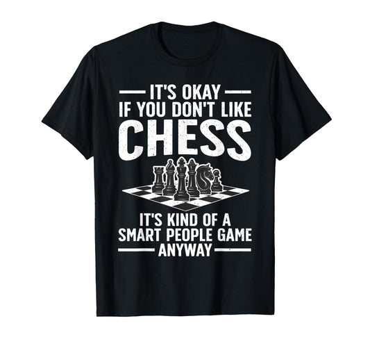Cool Chess Players Art For Men Boys Kids Chess Lover Novelty T-Shirt