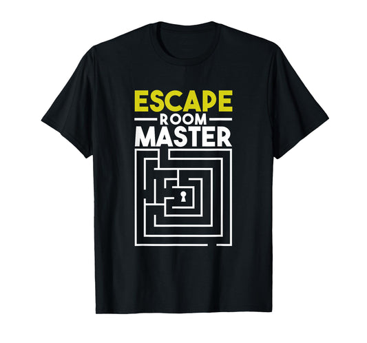Escape Room Master Adventure Game Enclosed rooms T-Shirt