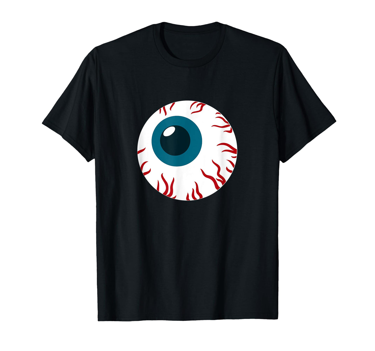 Eyeball funny spooky scary Halloween birthday gift men women T-Shirt