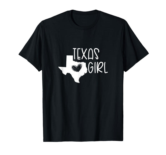 Cute Texas Girl I Love Texas Real Proud Texan Women's T-Shirt