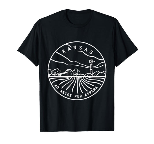 Kansas 1861 State of Kansas T-Shirt