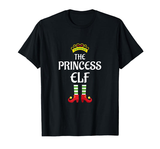 Princess Elf Family Matching Group Christmas T-Shirt