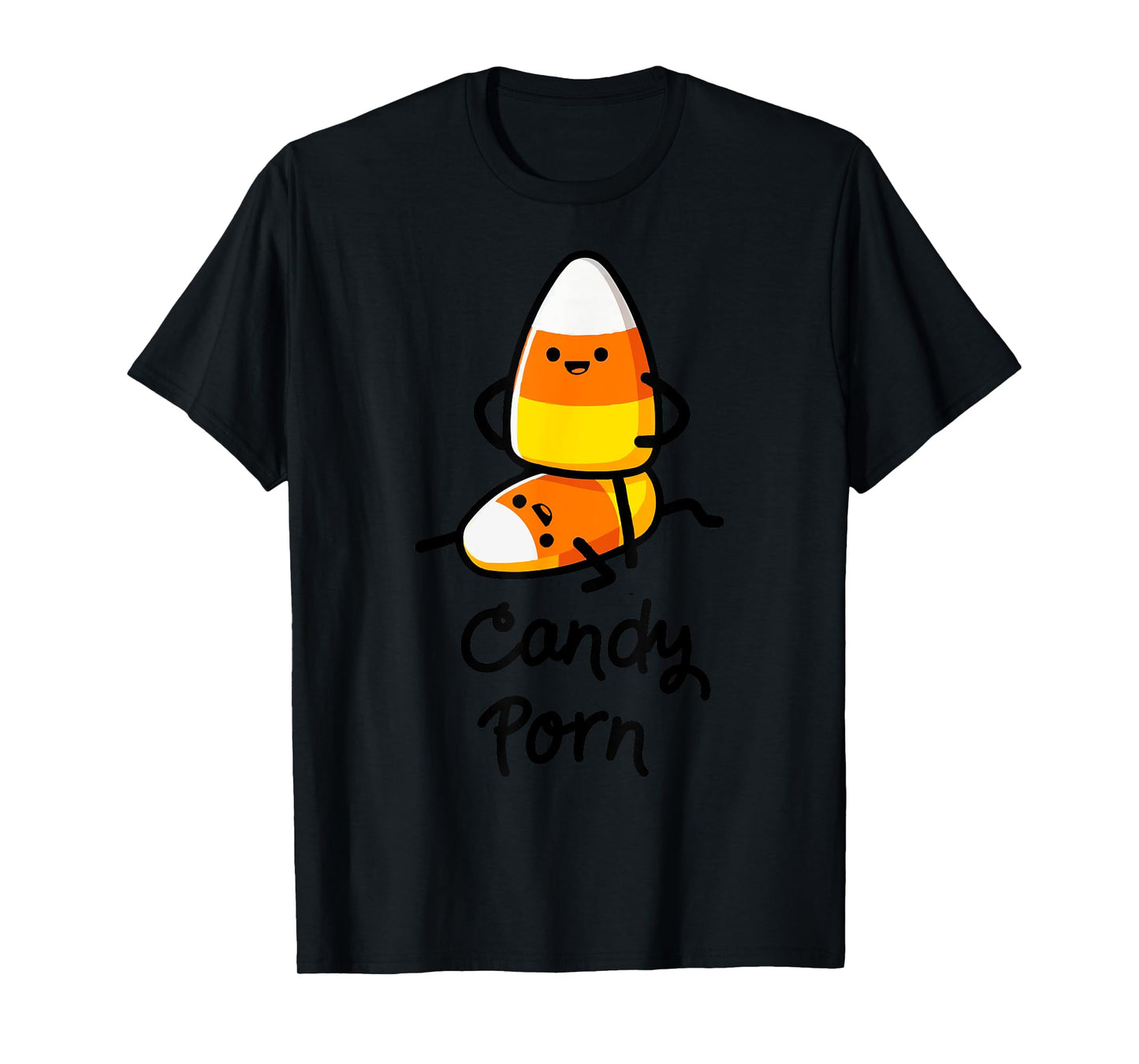 Funny Sarcastic Joke Candy Porn Lazy Halloween Costume Tee T-Shirt