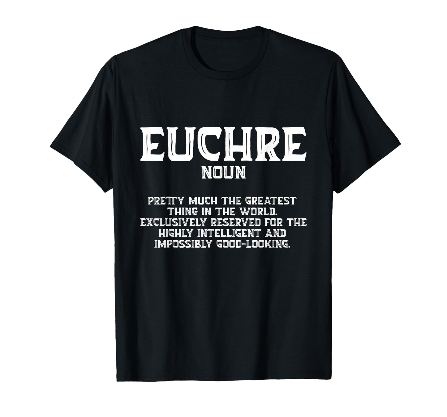 Euchre Card Game Player Euchre Gamers Funny Partner T-Shirt