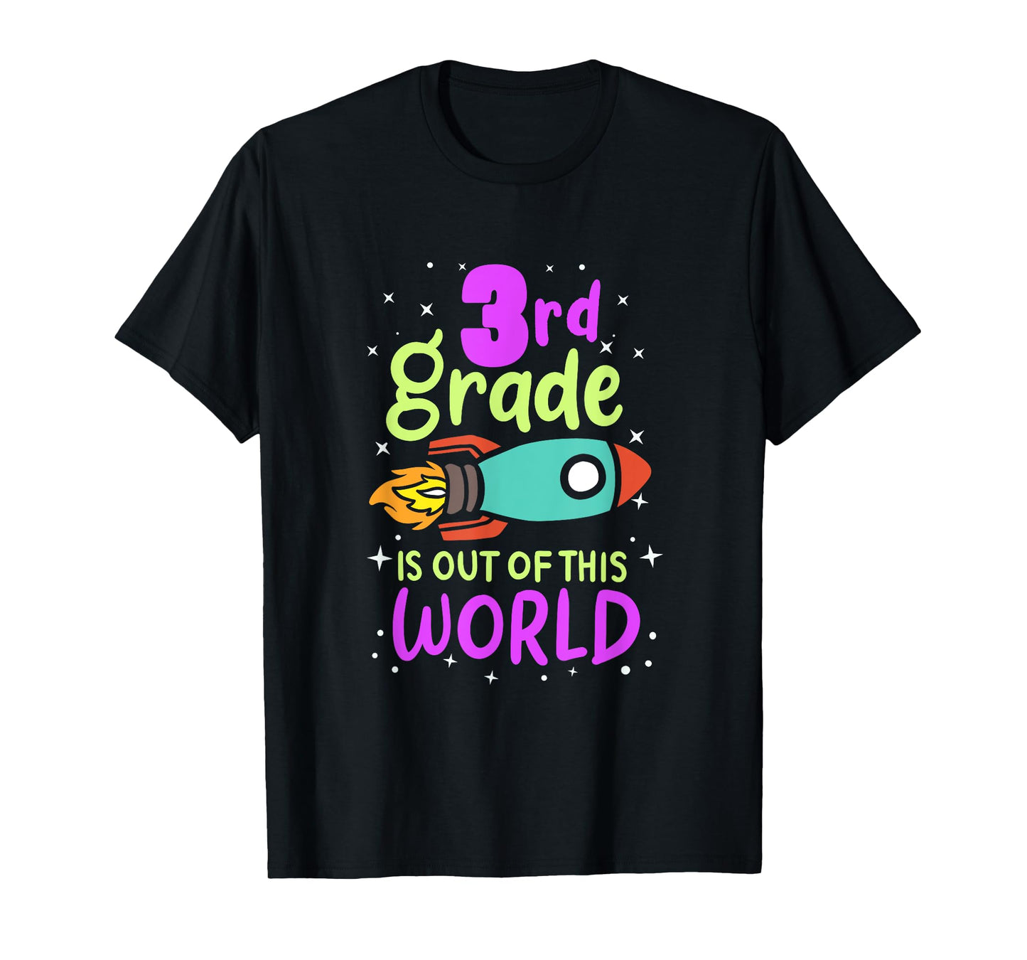 3rd Grade Is Out Of This World 3rd Grader Rocket Costume T-Shirt