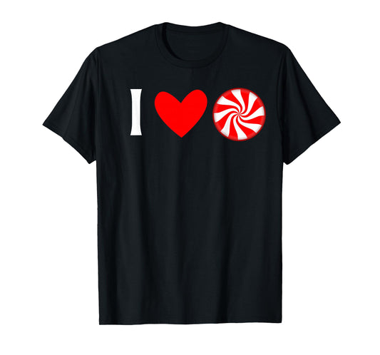 I Love Peppermint Hard Candy T-Shirt