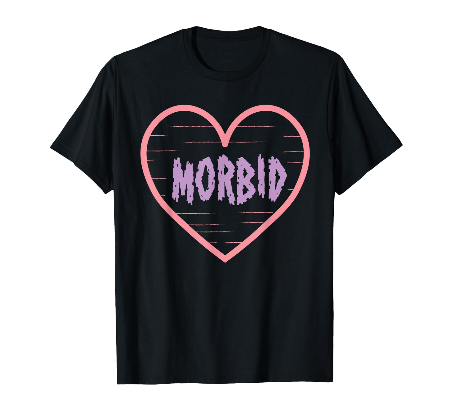 Morbid Heart- Unique Pastel Goth Valentines Day Yami Kawaii T-Shirt