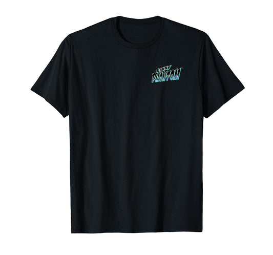 Danny Phantom Front and Back Ghost Action Pose Cartoon T-Shirt
