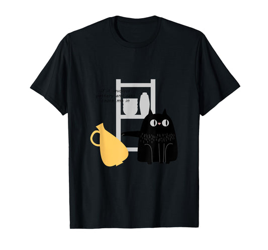 Bad Pottery Cat T-Shirt