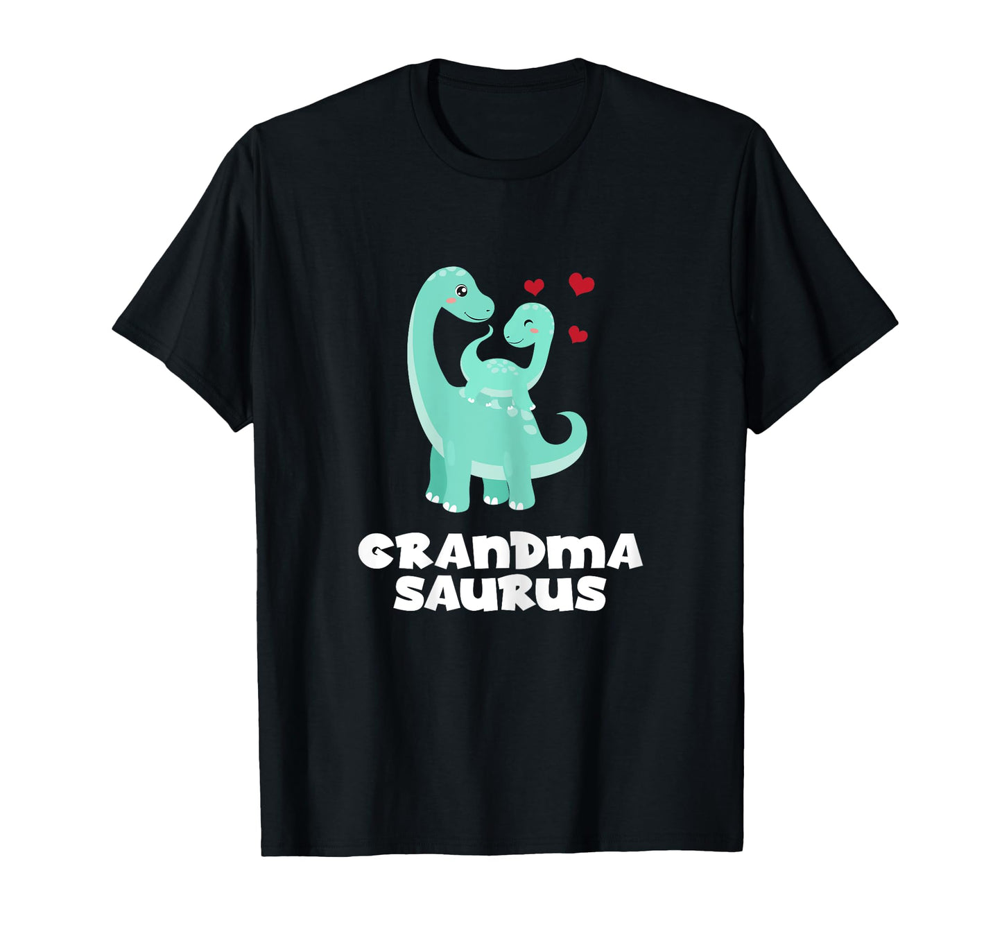 Grandmasaurus Funny Dinosaur Baby Shower Grandma New Baby T-Shirt