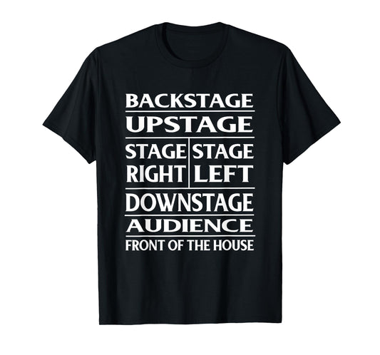 Stage Theatre Anatomy Funny T-Shirt