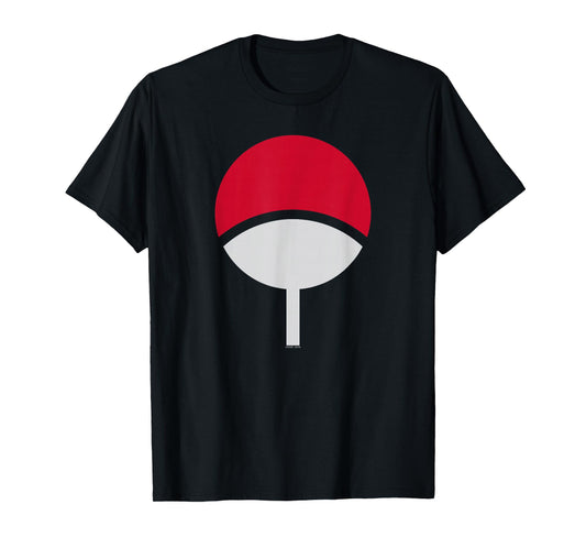 Naruto Shippuden Sasuke Uchiha Clan Icon Anime T-Shirt