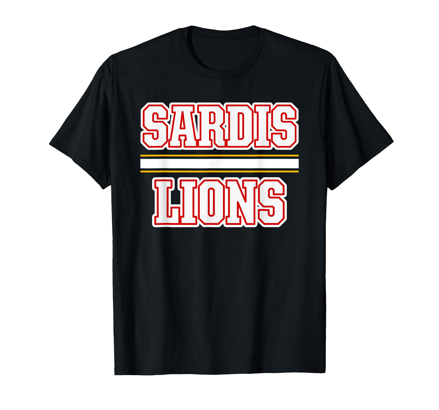 Sardis Lions Horizontal Stripes T-Shirt