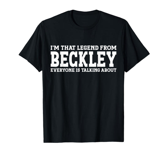 Beckley Hometown WV West Virginia Home Roots City Beckley T-Shirt
