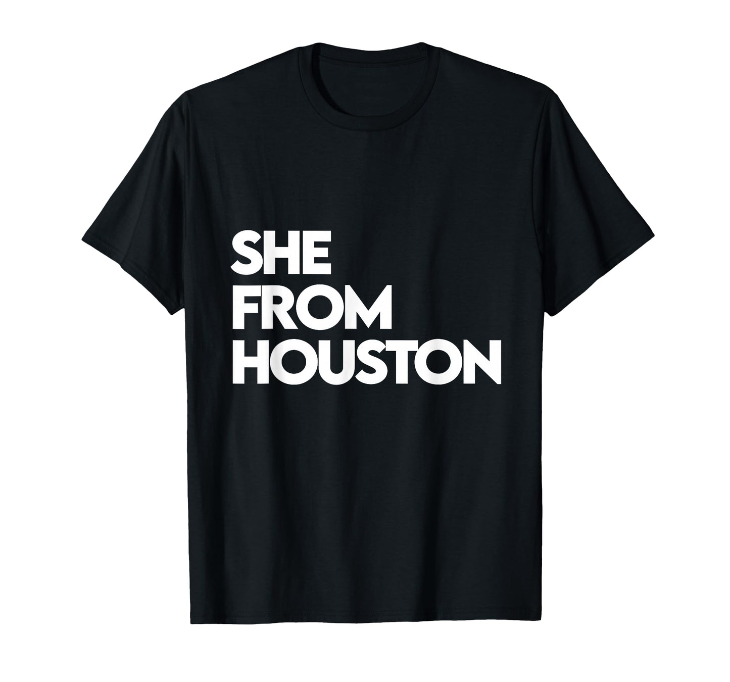 She from Houston shirt, She's from TX Texas, H-Town, 713 832 T-Shirt