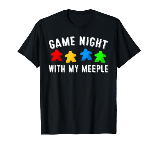Funny Game Night Gift For Board Gamer Men Women Boys Girls T-Shirt