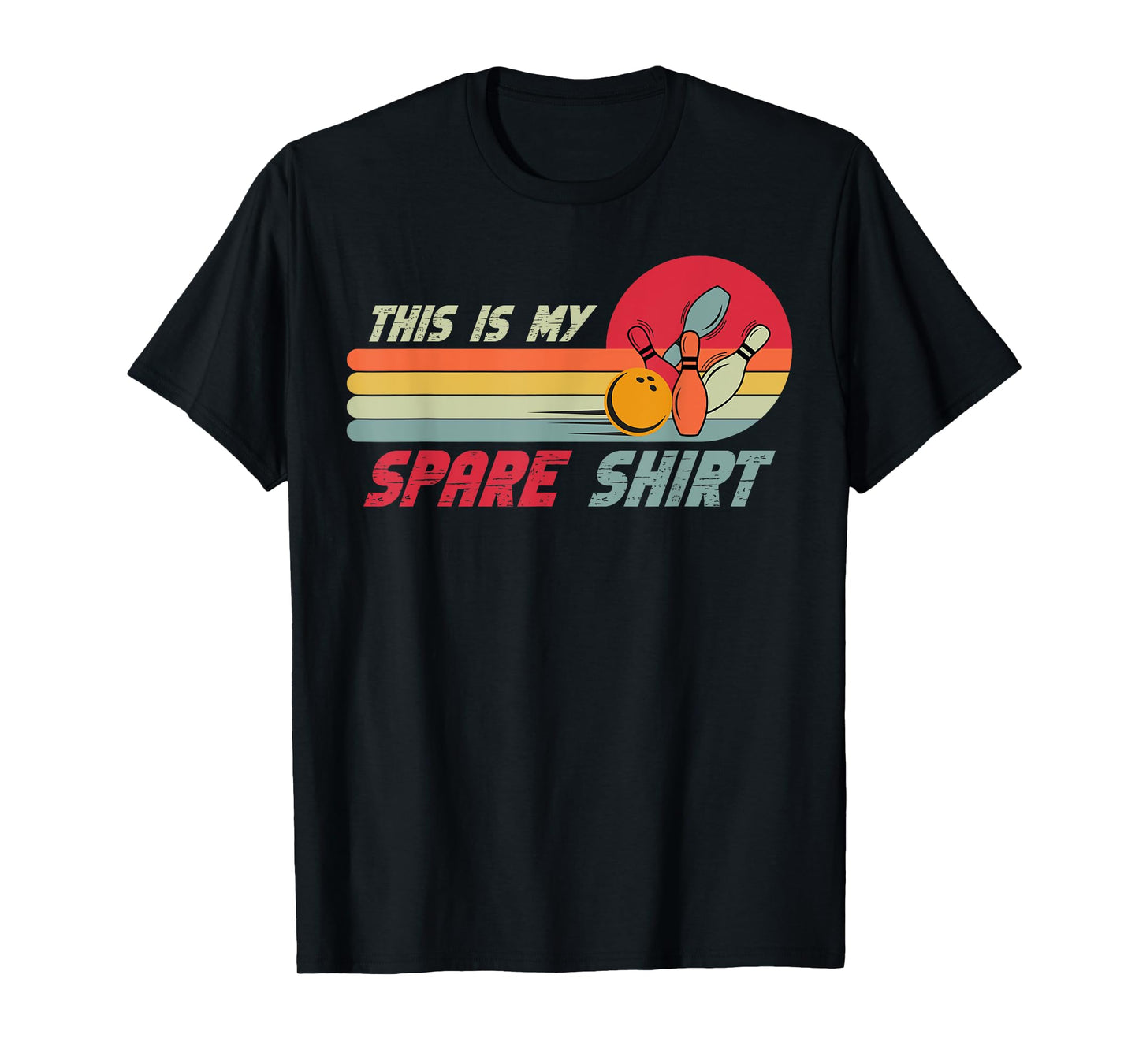 This Is My Spare Shirt Funny Bowling T-Shirt