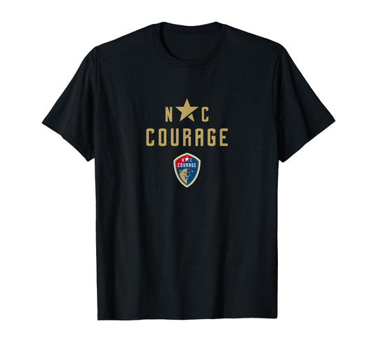 Officially Licensed North Carolina Courage FC Soccer Apparel T-Shirt