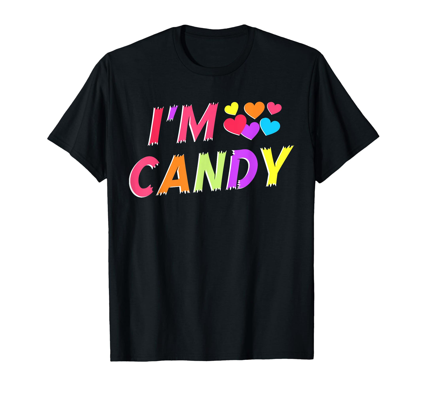Groovy I'm Candy I Love To Eat Candy Funny Couple Matching T-Shirt