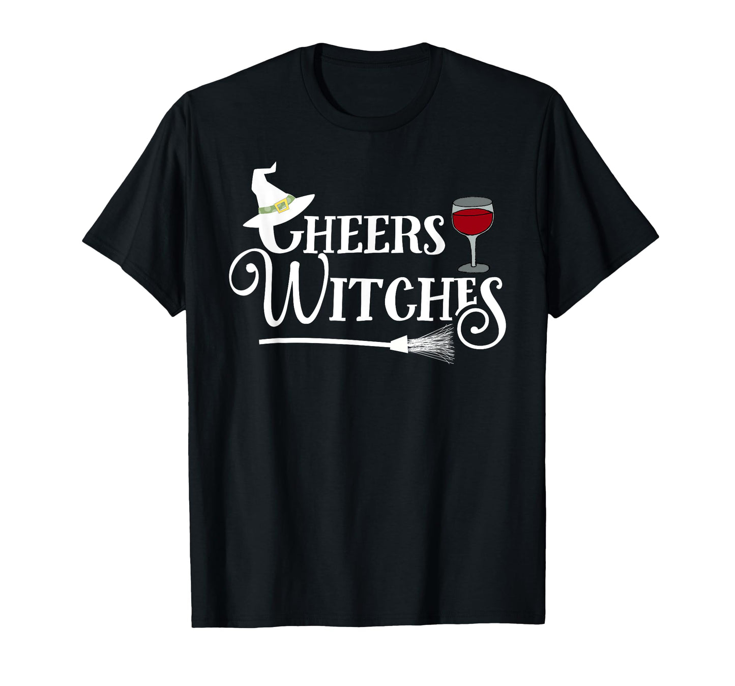 Cheers Witches! - Fun Witch Halloween Tee Shirt
