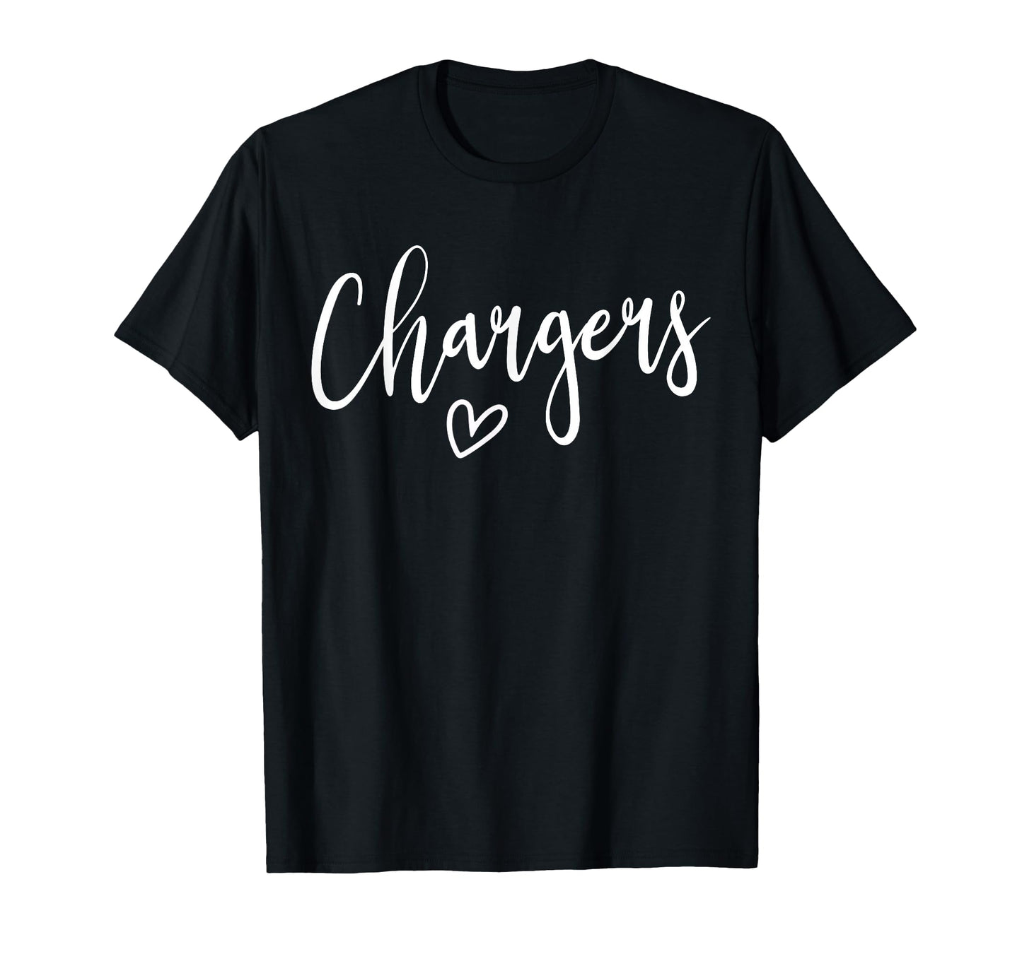 Chargers School Chargers Sports Team Women's Chargers T-Shirt