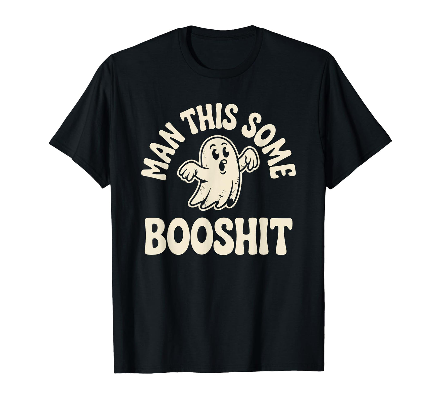 Man This Some Booshit Funny Halloween T-Shirt