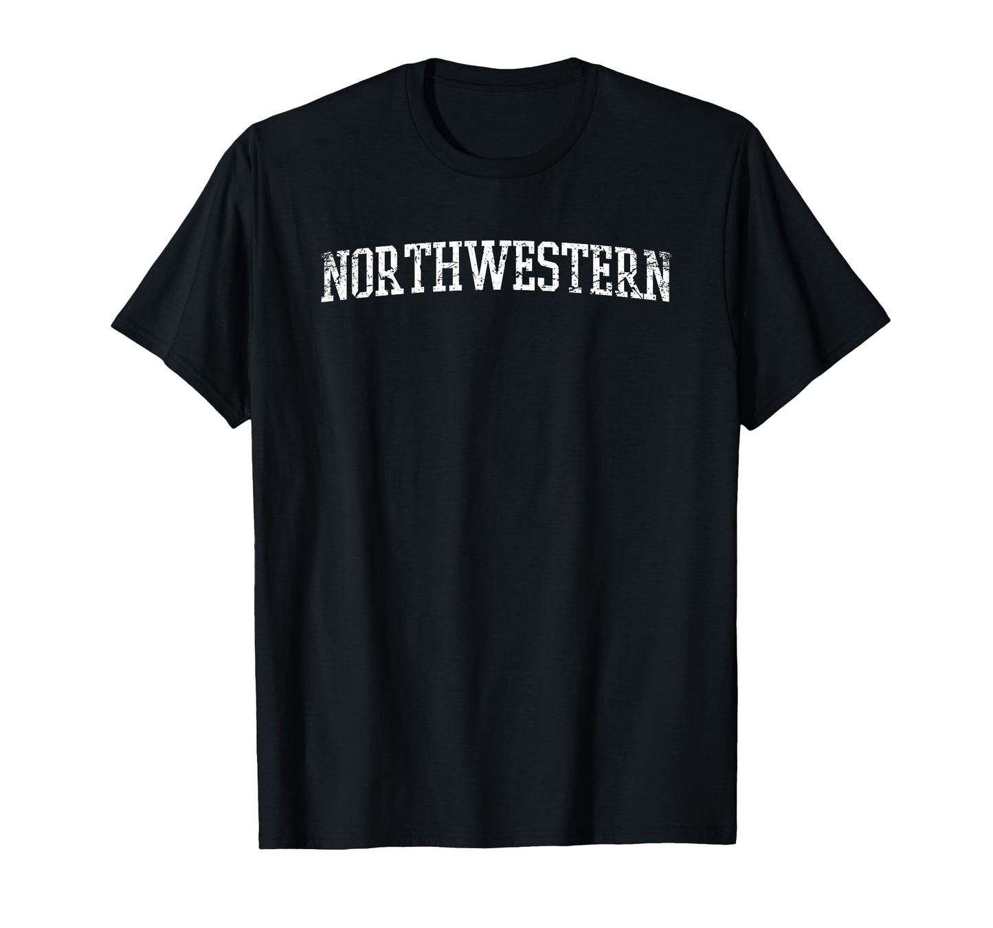 Northwestern- Throwback Design - Vintage Worn Classic T-Shirt