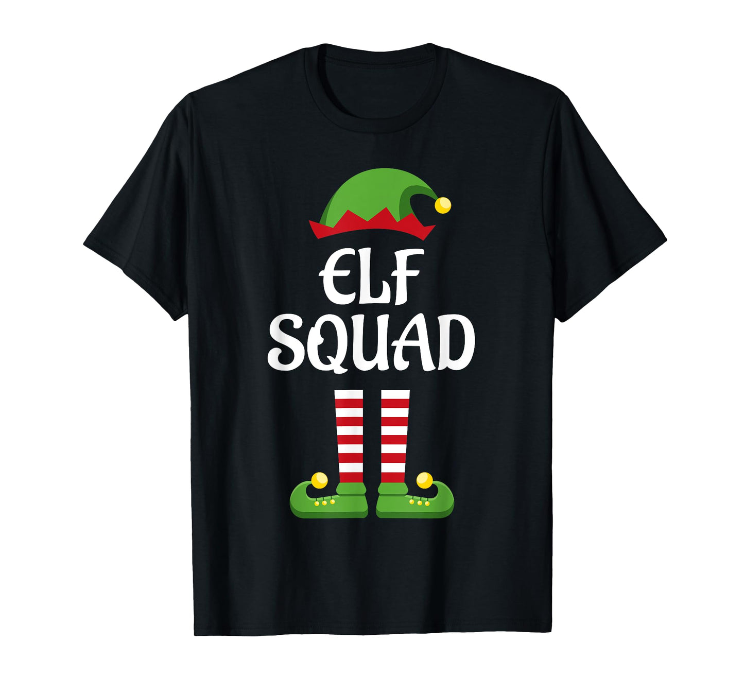 Elf Squad Family Matching Group Christmas T-Shirt