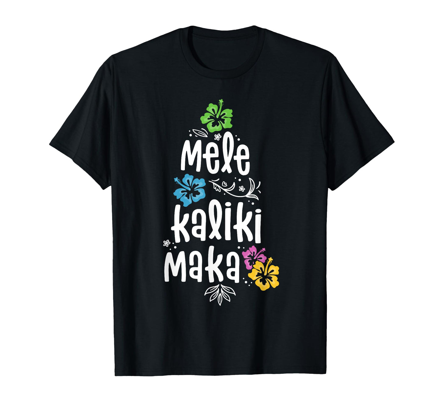 Mele Kalikimaka Christmas Shirts Hawaiian Xmas Vacation T-Shirt