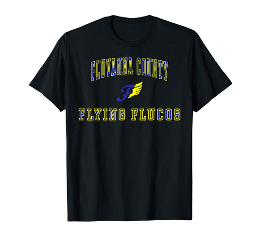 Fluvanna County High School Flying Flucos T-Shirt C1 T-Shirt
