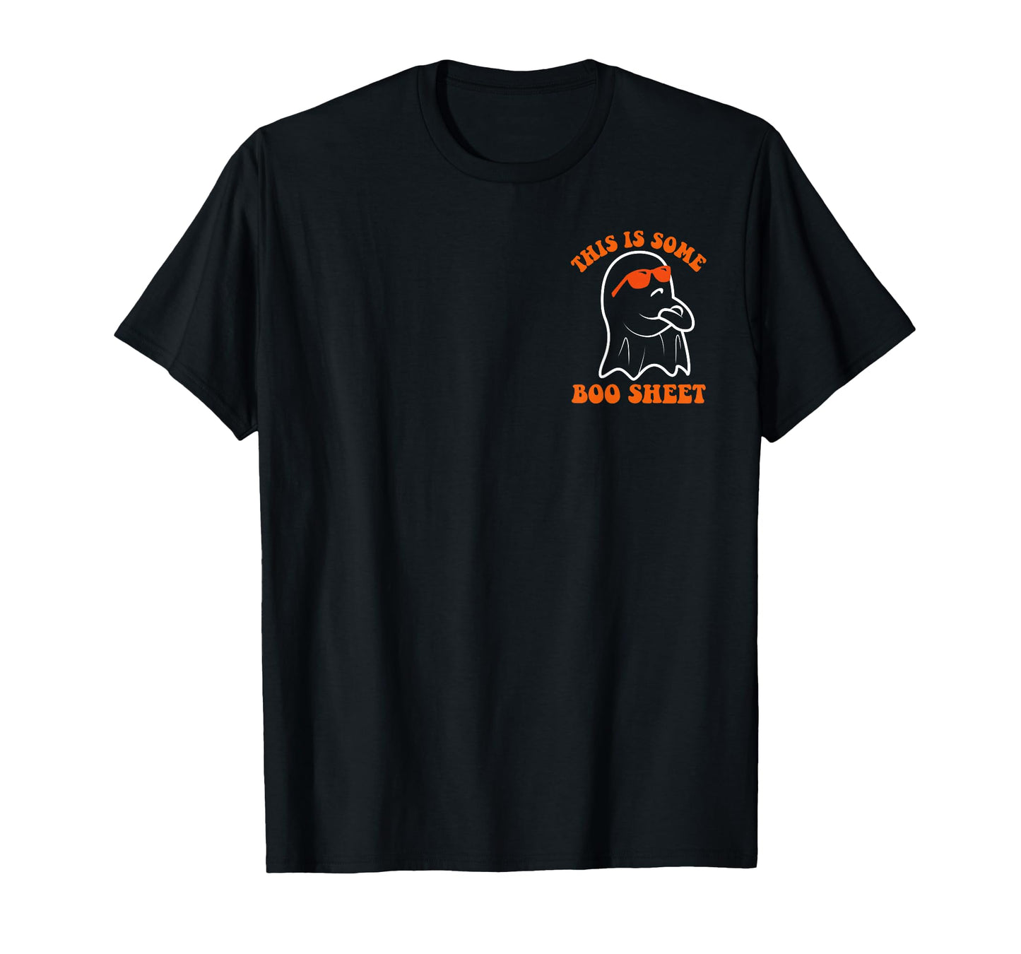 This Is Some Boo Sheet Funny Ghost Halloween Costume Retro T-Shirt