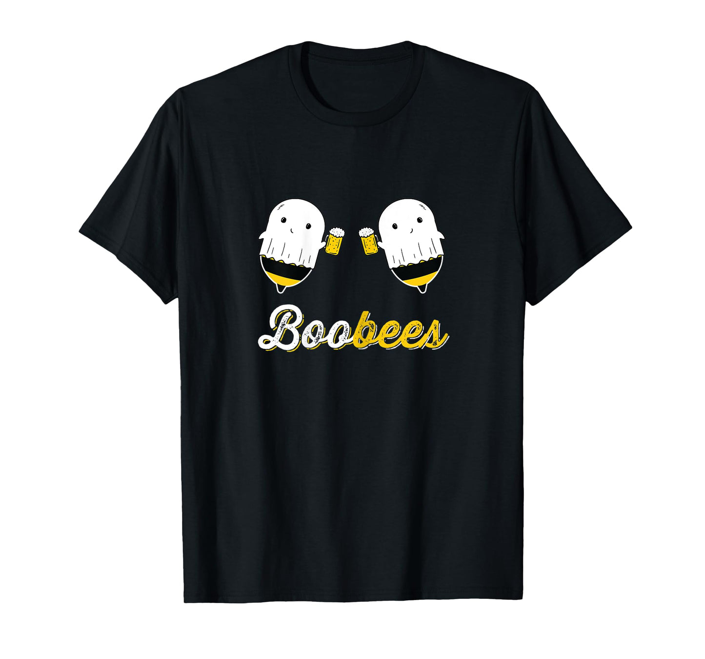Womens Boo Bees Couples Halloween Costume Funny T-Shirt